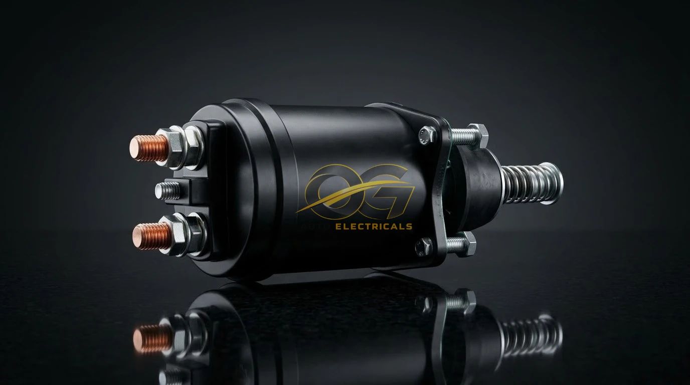 OG Auto Electricals solenoid switch with copper terminals